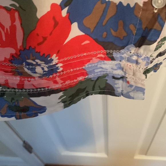 Joules Cotton Floral Pajama Short Set Size Medium - Picture 10 of 10